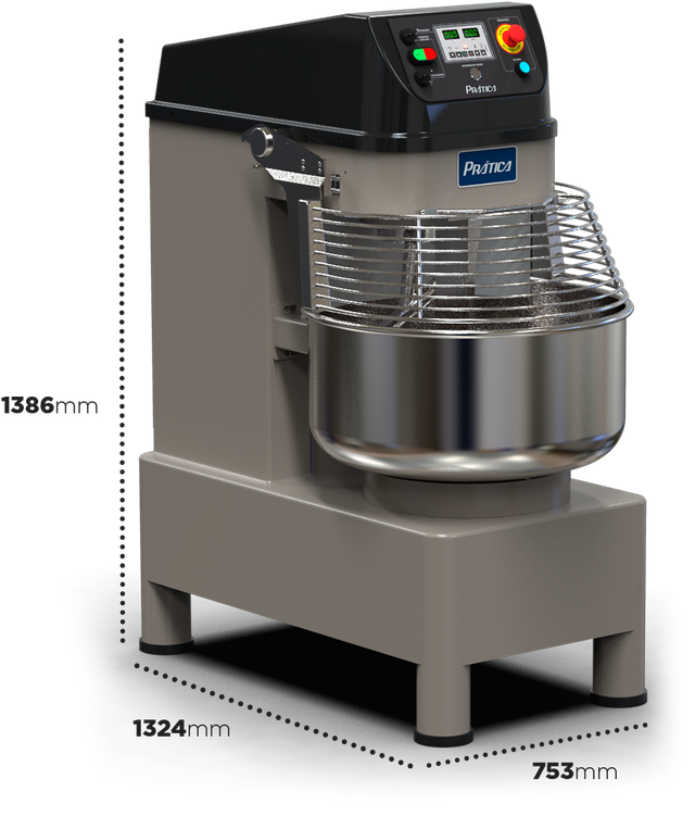 Amassadeira espiral AE45 | Robustez e eficiência